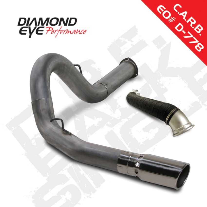 Diamond Eye Performance K5131S Diamond Eye KIT 5in DPF-BACK SGL w/ TDP SS 07.5-10 Chevy/GMC 6.6L Duramax 2500/3500
