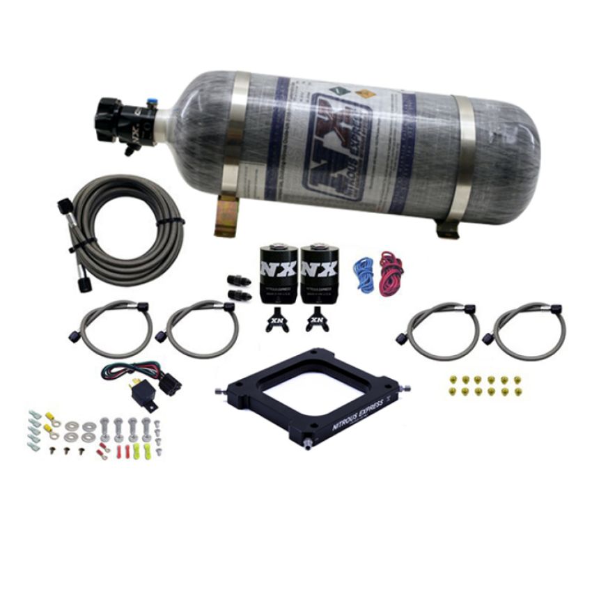 Nitrous Express 67070-12 4500 Assassin Plate, Stage 6 (50-300HP) 12LB Bottle