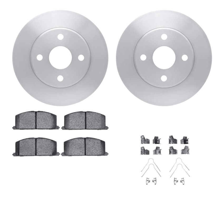 Dynamic Friction 6512-76296 Rotor Kit