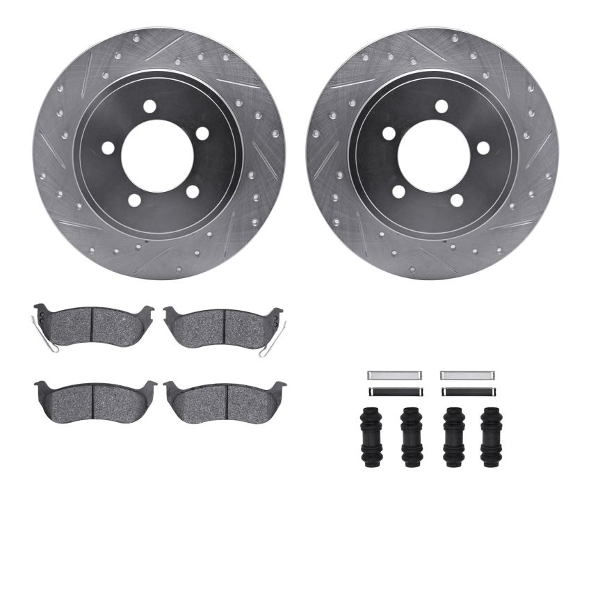 Dynamic Friction 7412-54066 Rotor Kit