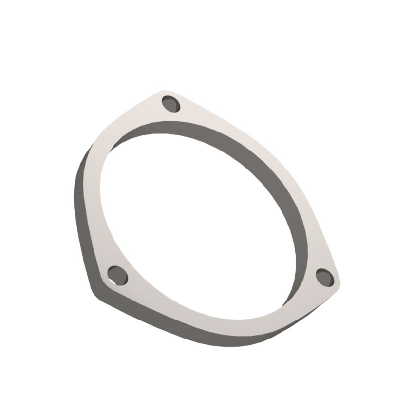 QTP 10400F 4in Weld-On QTEC 3 Bolt Flange