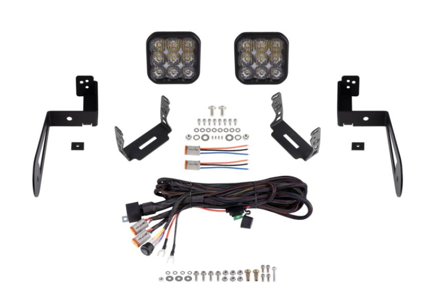 Diode Dynamics DD7277 Jeep JK SS5 CrossLink Bumper Lightbar Kit Pro Driving