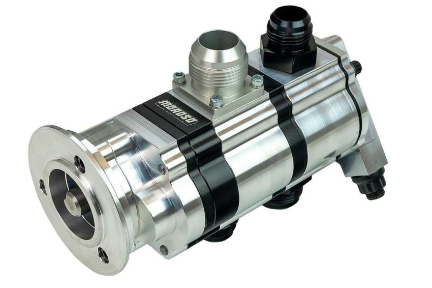 Moroso 22392 ProCharger 2 Stage V-Band Mount 1.500 PS Standard Rotation Dry Sump Pump