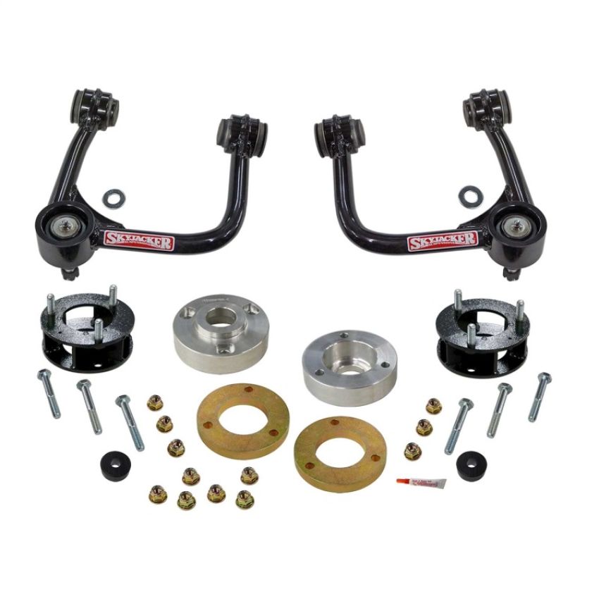Skyjacker FB2130MSPB 3 In. Suspension Lift Kit With Metal Spacers And Upper Control Arms.