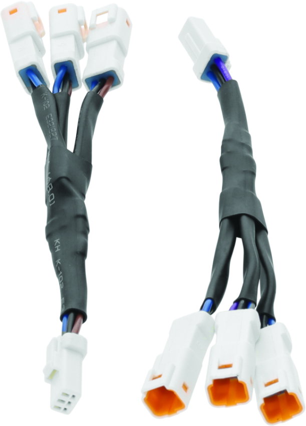 Kuryakyn 2929 3-Pin Y-Connectors For Tracer Lights (Pair)