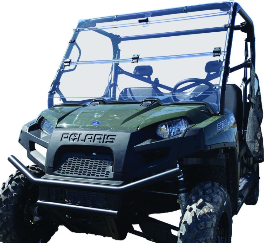 QuadBoss 375785 2013 Polaris Ranger Crew 800 Windbreak Folding Windshield