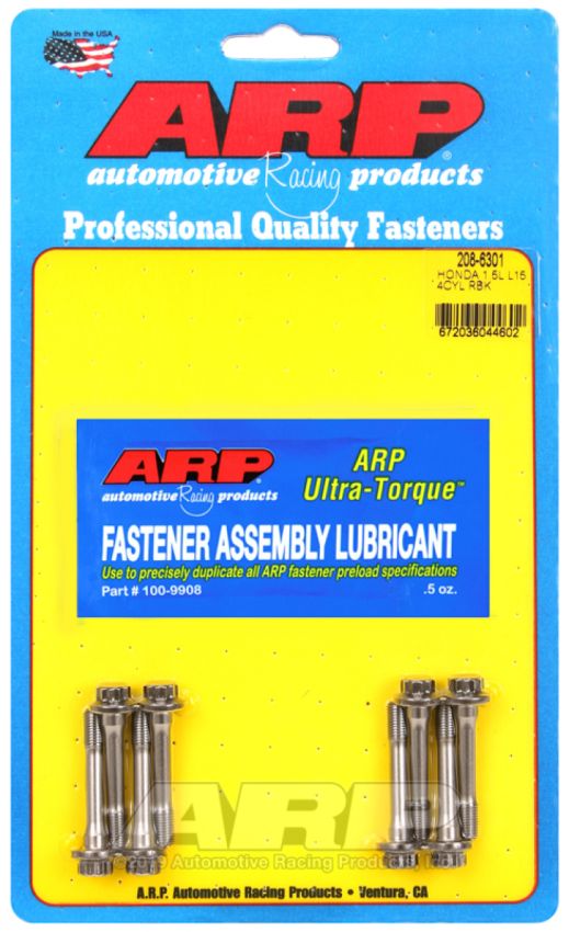 ARP 208-6301 Honda/Acura 1.5L L15 Rod Bolt Kit
