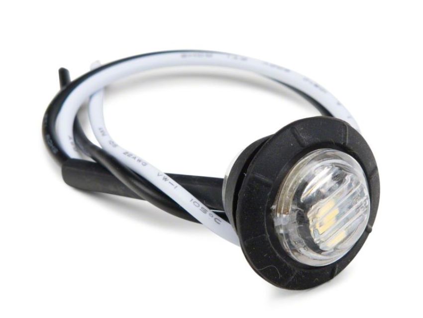 Raxiom U9914 Axial Series 3/4-In LED Marker Light- Clear Lens