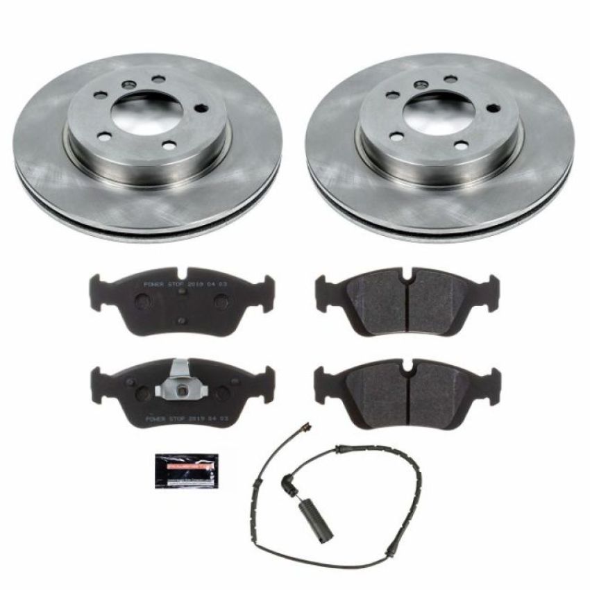 PowerStop TDSK869 Track Day Spec High-Performance Brake Pad and Rotor Kit