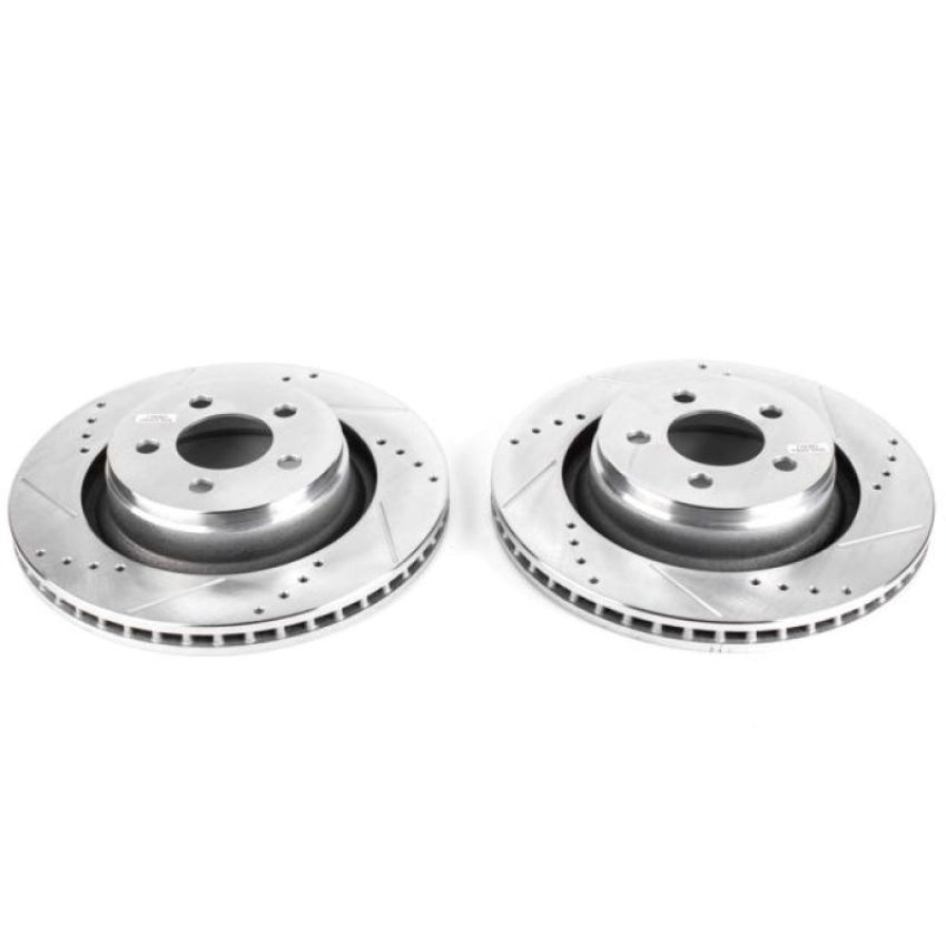 PowerStop AR83085XPR PowerStop Evolution Performance Drilled, Slotted & Plated Brake Rotor Pair