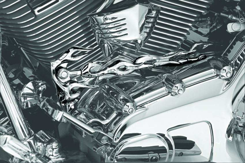 Kuryakyn 1072 Flame Shift Linkage Chrome