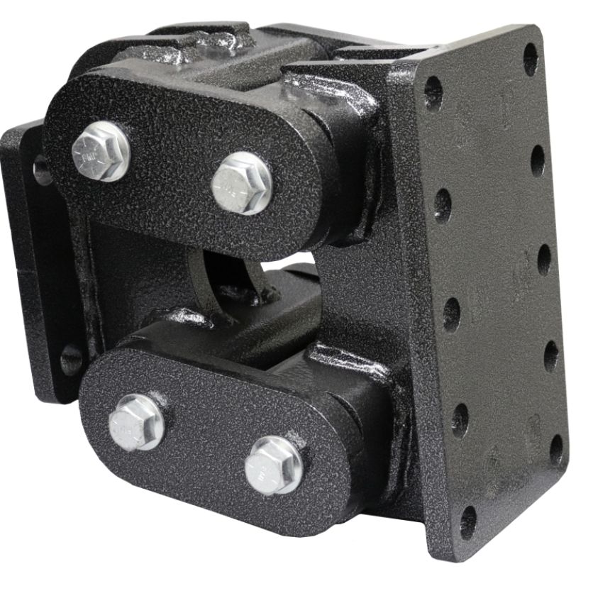 GEN-Y Hitch GH-10053 Gen-Y Victory Lane Torsion-Flex Flat Plate Trailer Coupler (2K-3.5K TW 32K Towing)