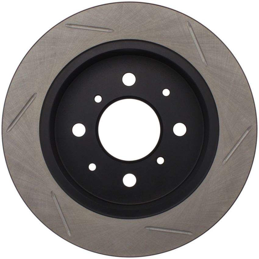 Stoptech 126.40017SR Power Slot Rear Right Rotor 90-01 Integra (exc. Type R) /all 93-00 Civic w rear disc/93-9