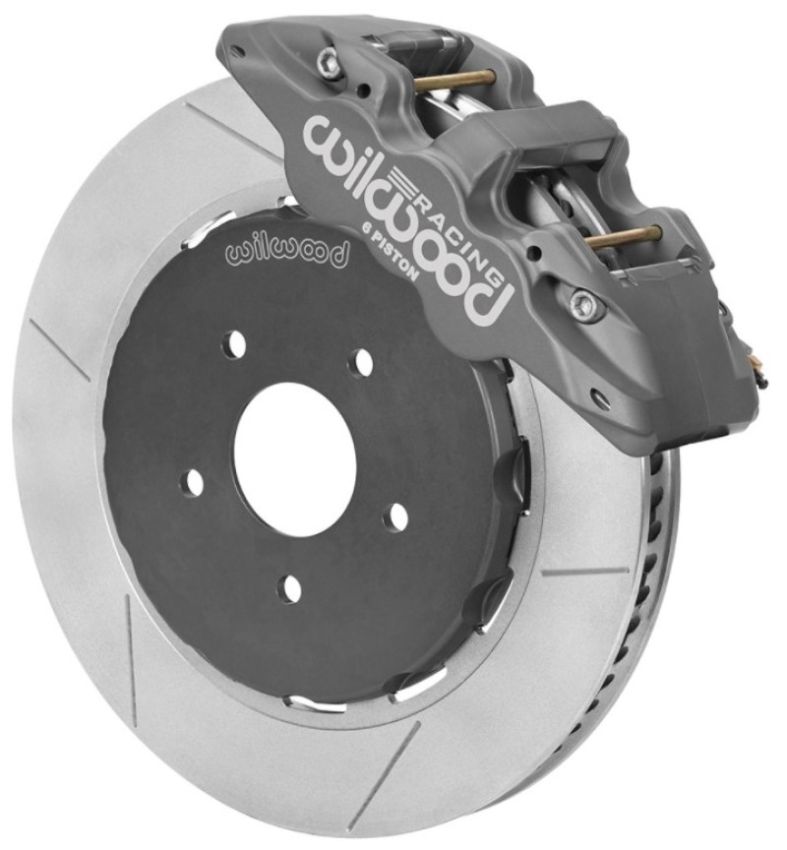 Wilwood 140-16202 Aero6R/ST Front Big Brake Kit 14in Black Anodize 97-13 Chevrolet Corvette C5/C6