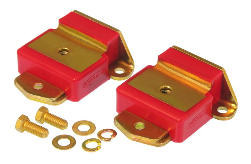 PROTHANE PTN7-509 63-72 GM Truck Engine Mounts Red