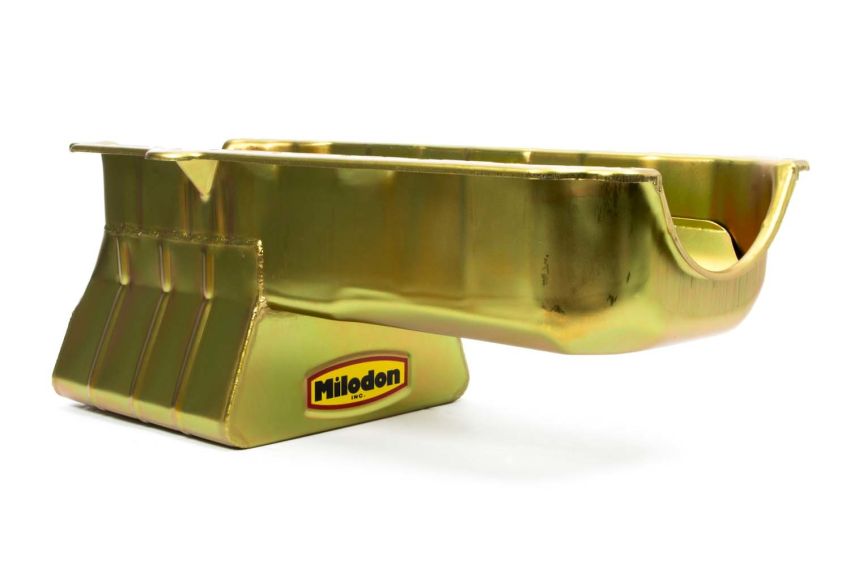 MILODON MIL30907 Oil Pan - SBC 6qt. RH Dipstick