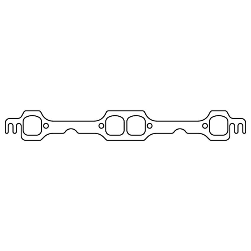 Cometic Gasket C15347C Cometic GM LT1/LT4 Gen2 Small Block V8 .043in Copper Exhaust Mani Gskt Set-1.600in x 1.500in D-Ports