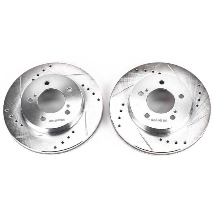 PowerStop AR8532XPR PowerStop Evolution Performance Drilled, Slotted & Plated Brake Rotor Pair