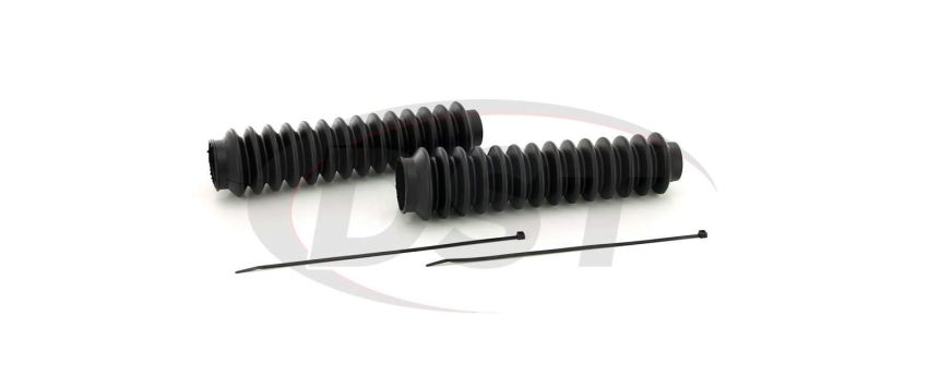Daystar Shock Boots and Zip Ties Bagged Black Pair