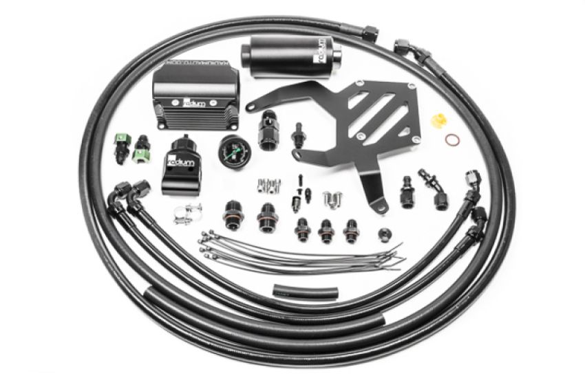 Radium Engineering 20-0966-05 FUEL HANGER PLUMBING KIT, FR-S/BRZ/GT86/GR86, MICROGLASS FILTER