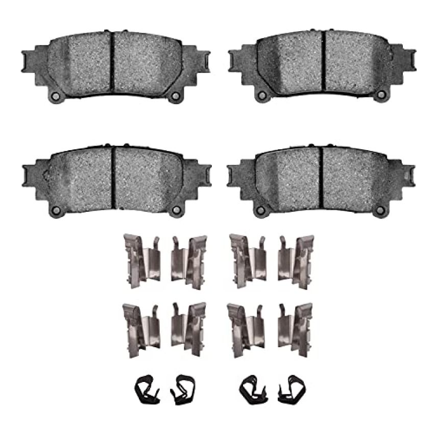 Dynamic Friction 1551-1391-12 Brake Pad Kt