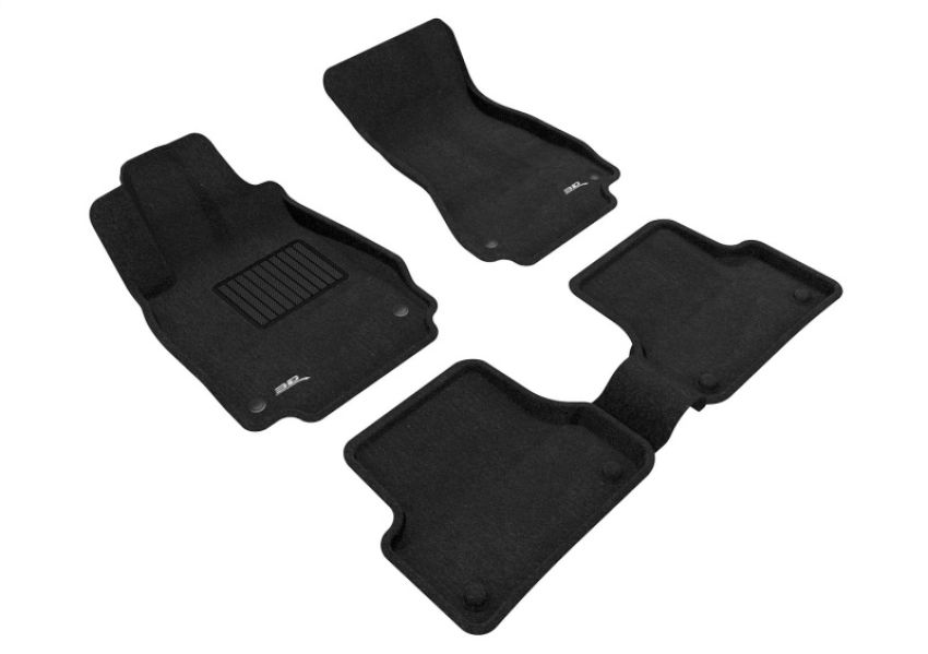 3D MAXpider L1AD02204709 12-18 Audi A6 Sedan (C7) Elegant Black R1 R2