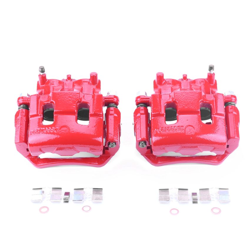 PowerStop S5026A Red Powder Coated Calipers