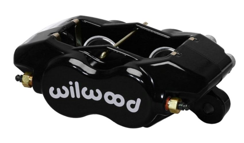Wilwood 120-13844-BK Caliper-Forged DynaliteI-Black 1.75in Pistons .81in Disc