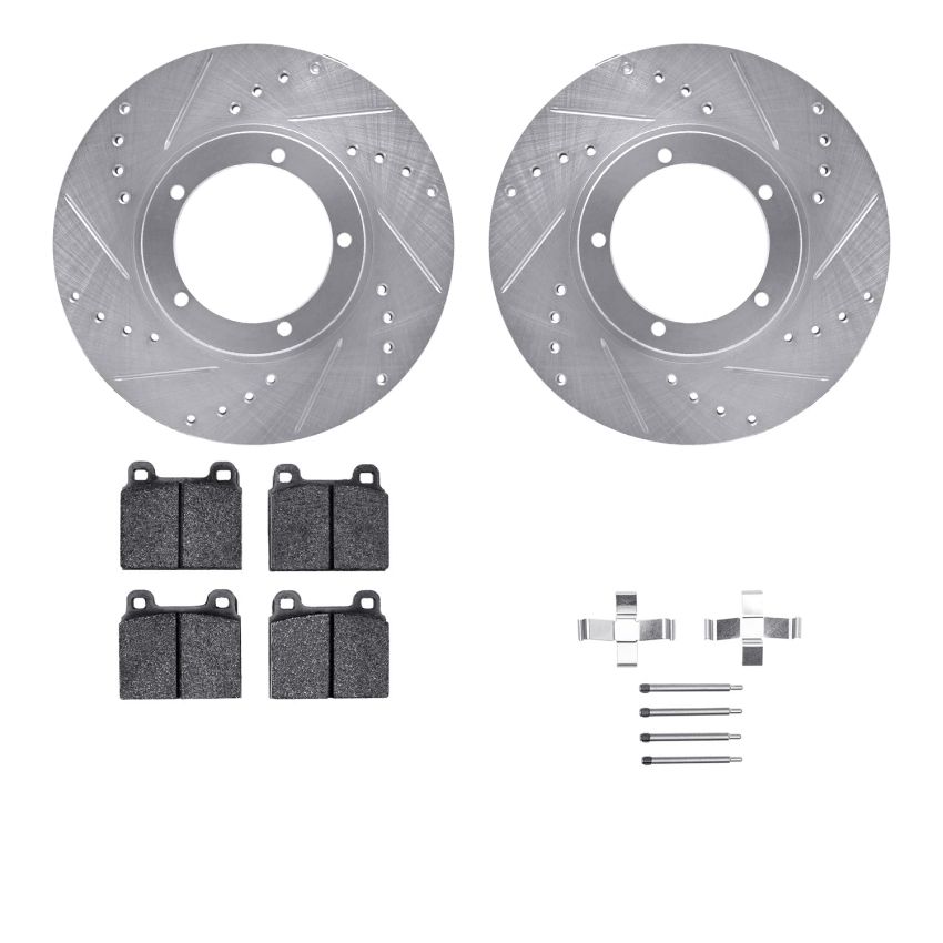Dynamic Friction 7612-02004 Rotor Kit