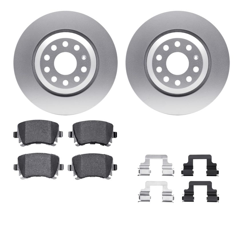 Dynamic Friction 4512-74122 Rotor Kit