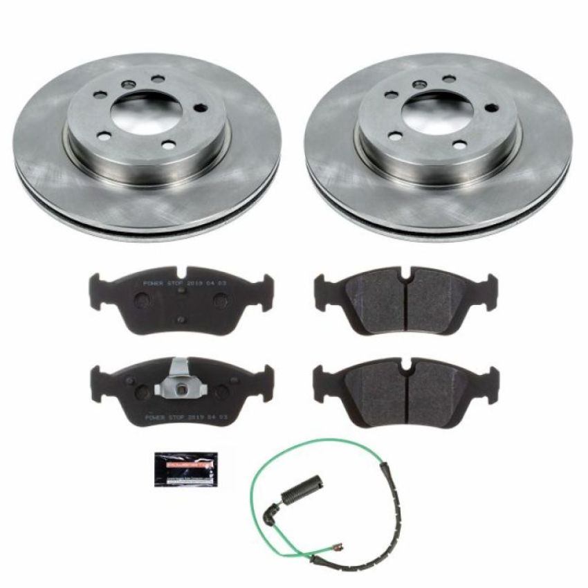 PowerStop TDSK868 Track Day Spec High-Performance Brake Pad and Rotor Kit
