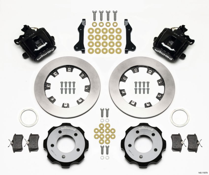Wilwood 140-11979 Combination Parking Brake Rear Kit 12.19in 2006-Up Civic / CRZ