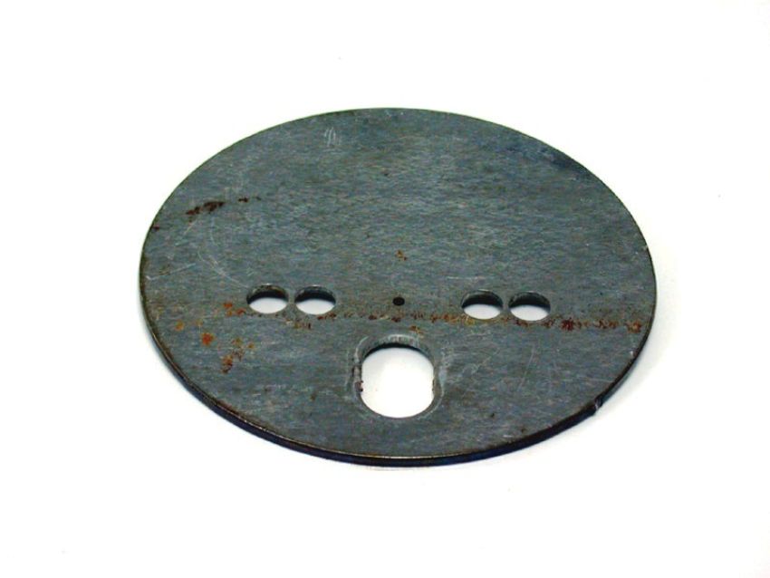 Ridetech 90000026 Air spring patten plate, centered, 1/8