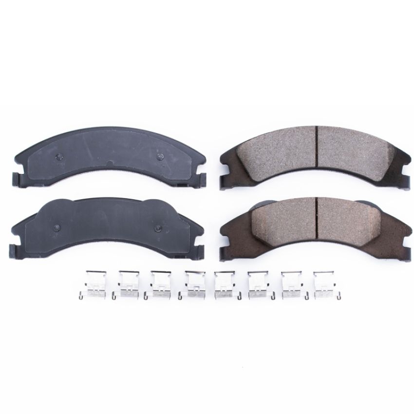 PowerStop 17-1329 PowerStop - Z17 Low-Dust Ceramic Brake Pads with Hardware