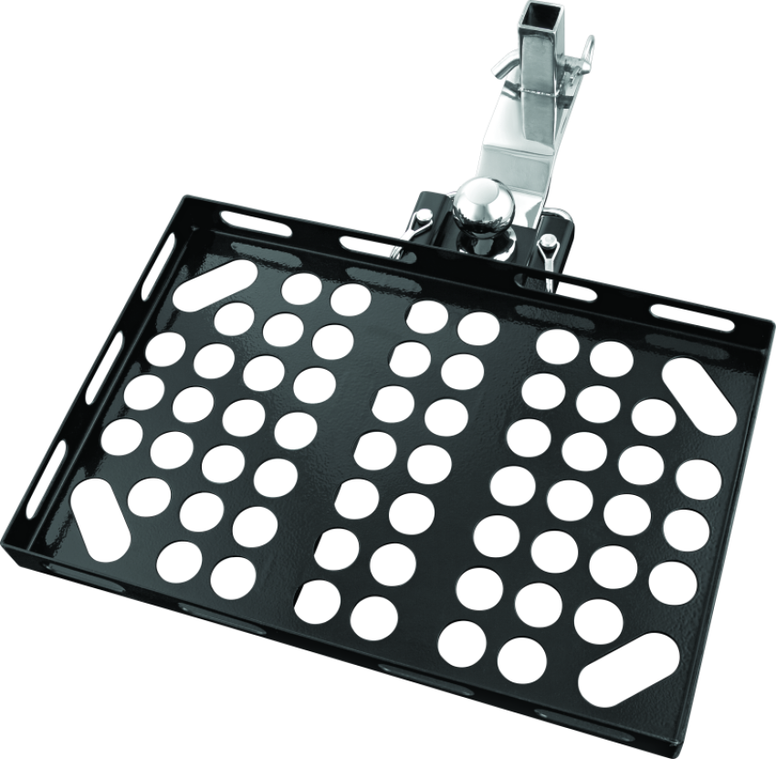 Kuryakyn 7643 Trailer Hitch Rack Black