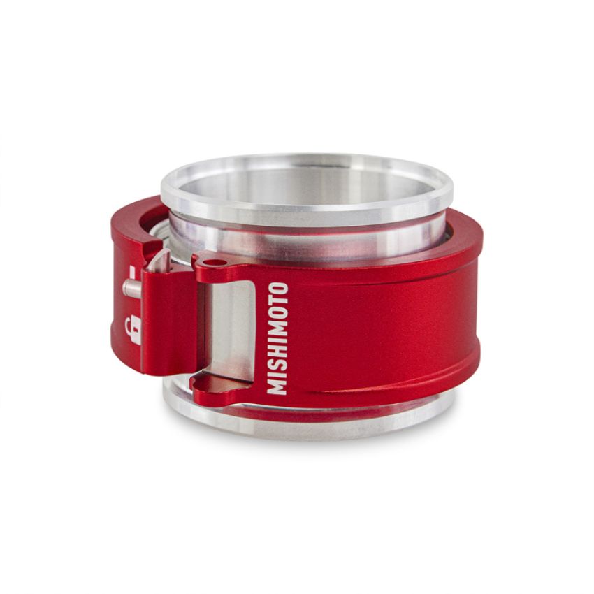 Mishimoto MMCLAMP-QD-25RD 2.5in Quick Release Clamp Assembly - Red