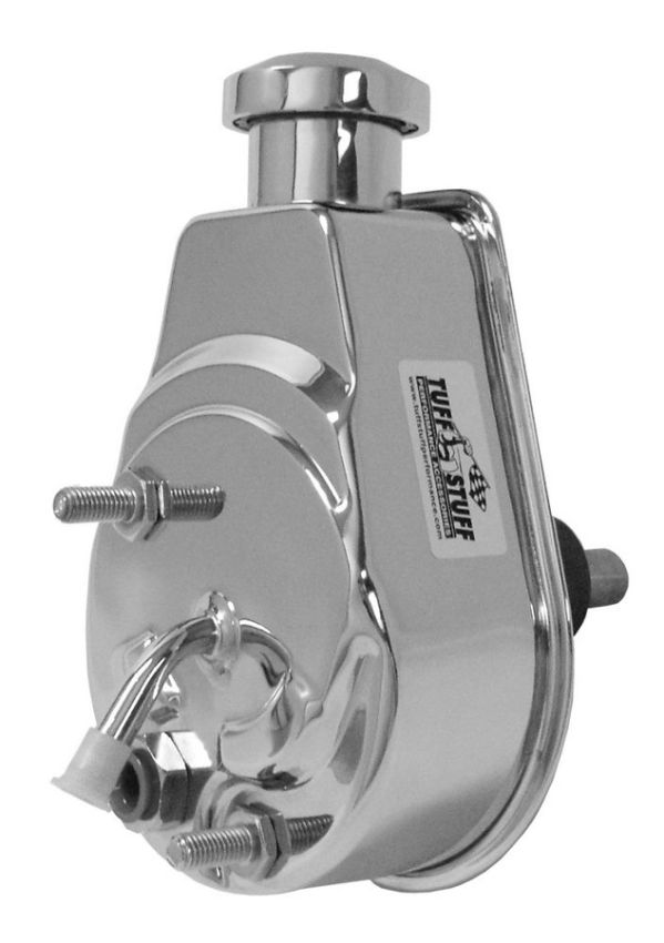 TUFF-STUFF TFS6178A Corvette 75-79 Power Steering Pump Chrome