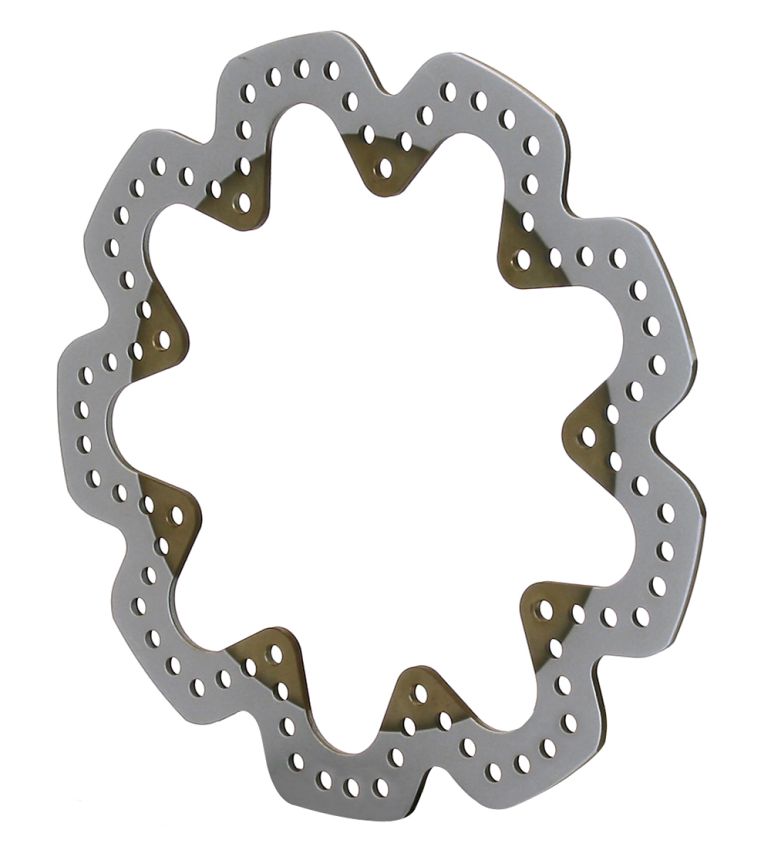Wilwood 160-10717 Rotor-Stainless Scalloped 10.50 x .160 - 9 on 7.00in