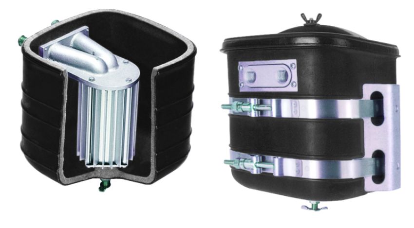 MOROSO MOR65127 Cool Can - w/8an Female Fittings