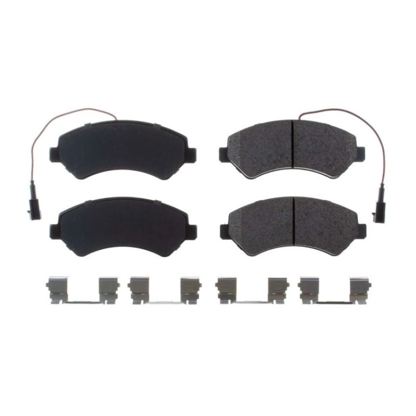 PowerStop 17-1540A PowerStop - Z17 Low-Dust Ceramic Brake Pads with Hardware