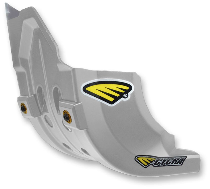 Cycra 1CYC-6224-80 15-19 Yamaha WR250F Full Armor Skid Plate - Grey