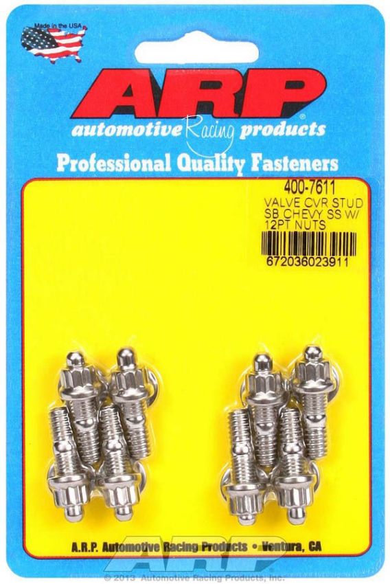 ARP ARP400-7611 S/S Valve Cover Stud Kit 12pt. (8)