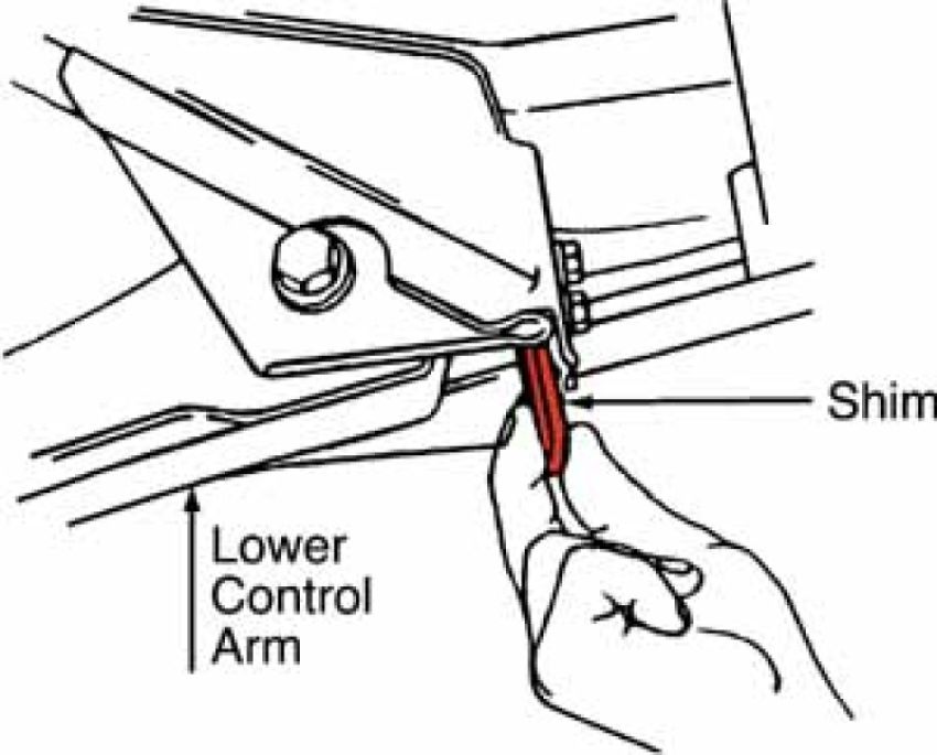 SPECIALTY PRODUCTS COMPANY 47242 JEEP CASTER SHIM 1/8