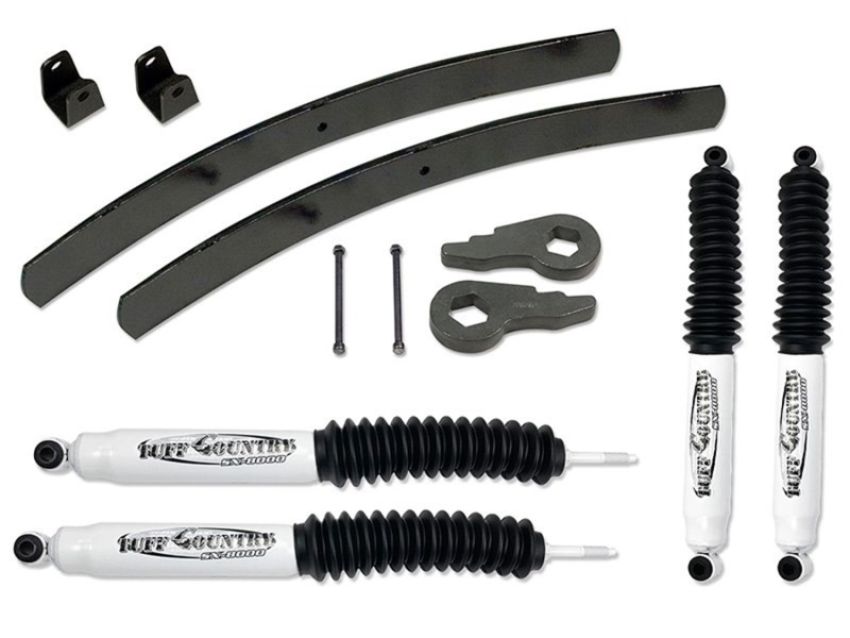 Tuff Country 12954 01-10 Silverado 2500HD (Pur TB) 4x4 & 2wd 2in Lift Kt (w/Rear Add-a-Leafs No Shocks)