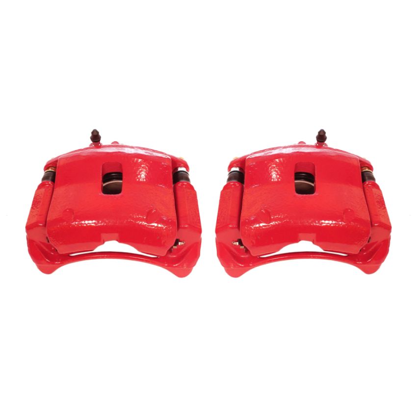 PowerStop S2644 Red Powder Coated Calipers