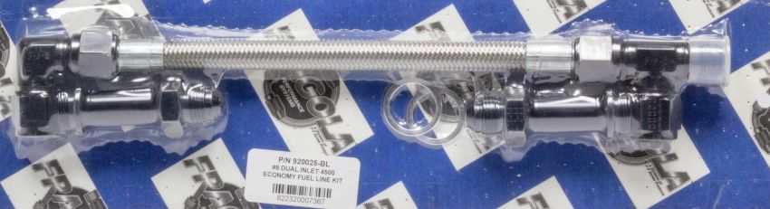 FRAGOLA FRG920025-BL #8 Pro Stock Fuel Line Kit - 4500 Series Black