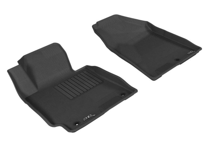 3D MAXpider 2014-2018 Kia Forte Kagu 1st Row Floormat - Gray