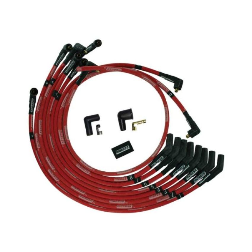 MOROSO MOR52573 Ultra Plug Wire Set SBF 351W Red