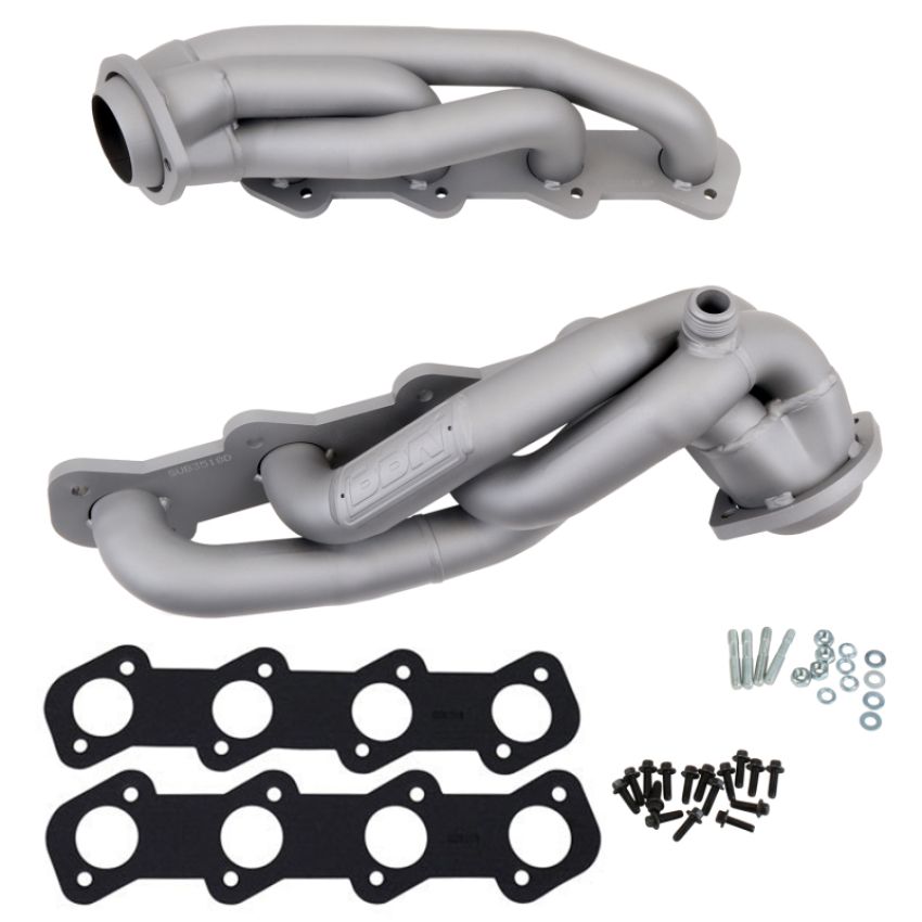 BBK Performance Parts 3518 99-03 FORD F150 97-02 FORD EXP 5.4L 1-5/8 SHORTY HEADERS (TITANIUM CERAMIC)