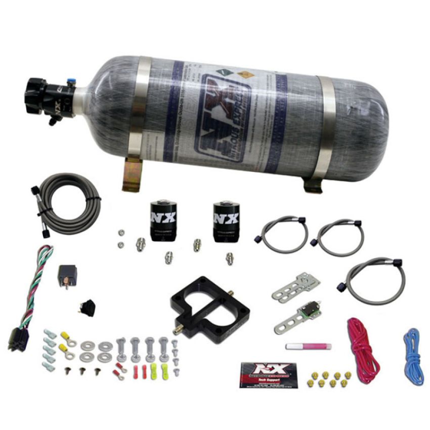 Nitrous Express 20945-12 DODGE TBI PLATE SYSTEM (MAGNUM ENGINE) W/ COMPOSITE BOTTLE